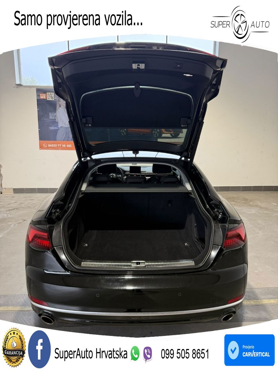 Audi A5 Sportback 40 TFSI (190 KS) S tronic LED+GR SJED+ACC
