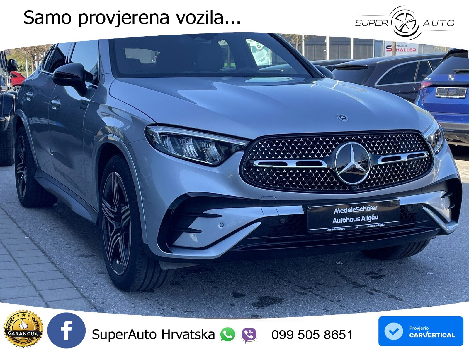 Mercedes GLC Coupe 220d (197 KS) 4MATIC 9G-TRONIC AMG LED+GR SJED+ACC