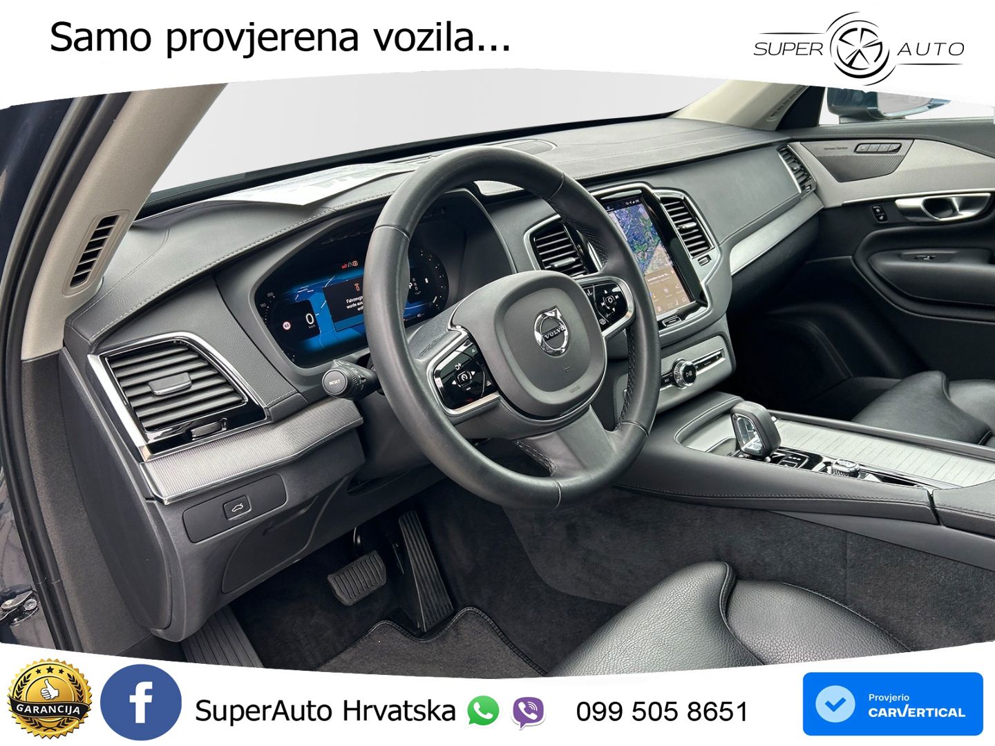 Volvo XC90 2.0 B5 Diesel AWD Automatic ACC+GR SJED+360+PANO