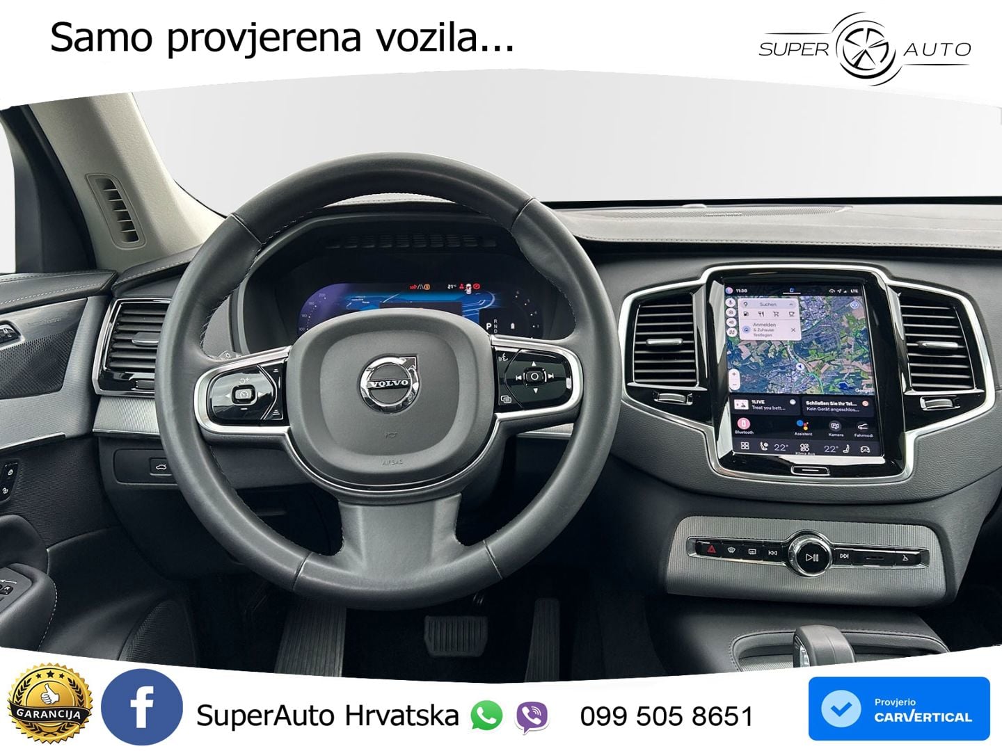 Volvo XC90 2.0 B5 Diesel AWD Automatic ACC+GR SJED+360+PANO