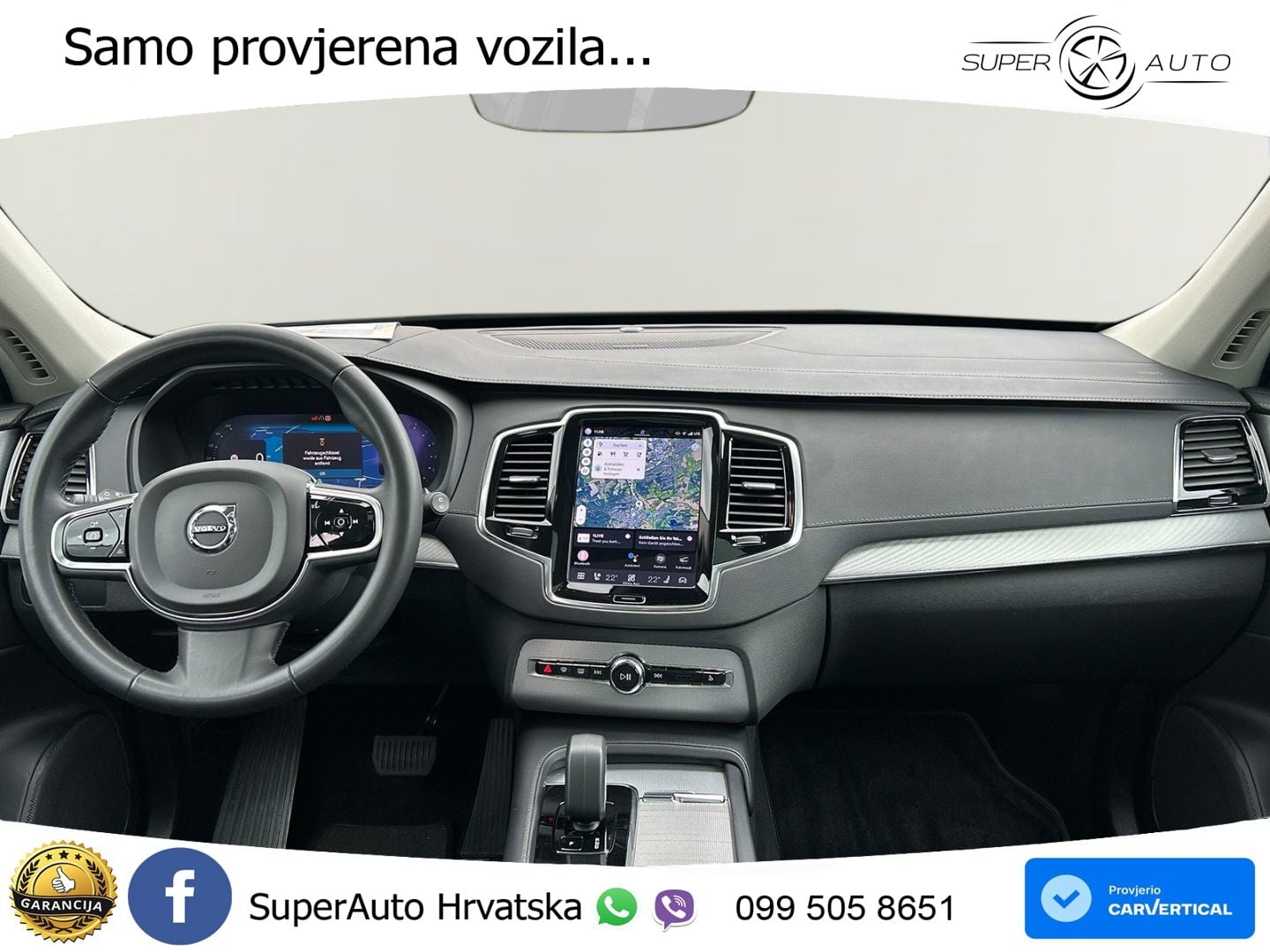 Volvo XC90 2.0 B5 Diesel AWD Automatic ACC+GR SJED+360+PANO