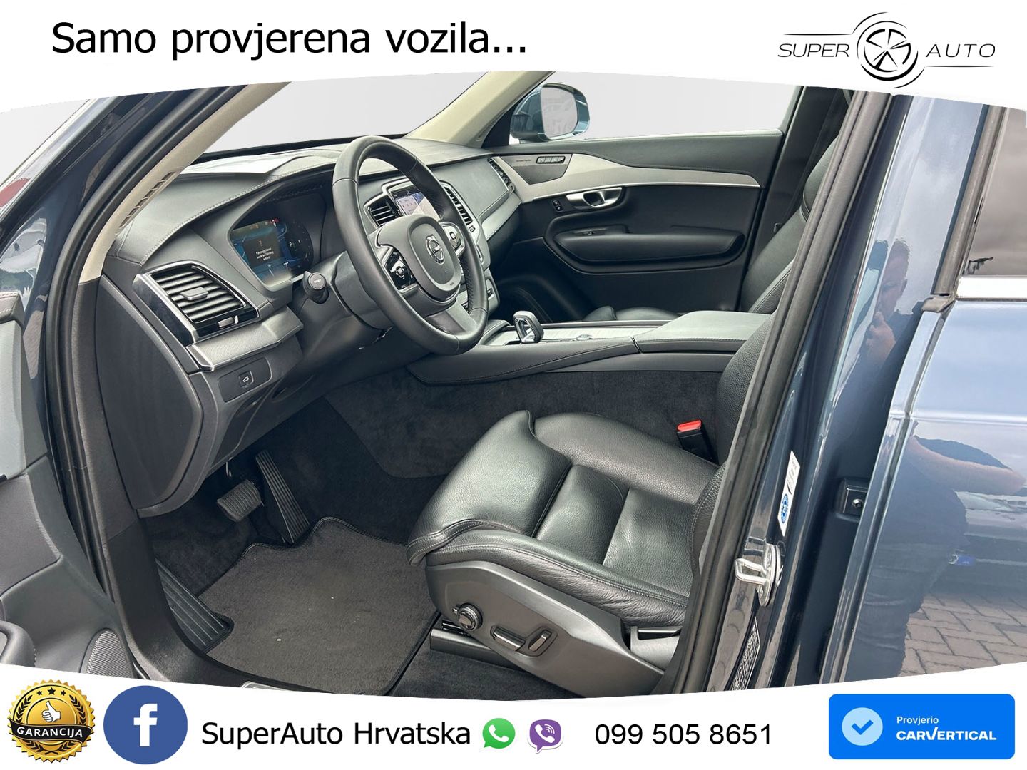 Volvo XC90 2.0 B5 Diesel AWD Automatic ACC+GR SJED+360+PANO