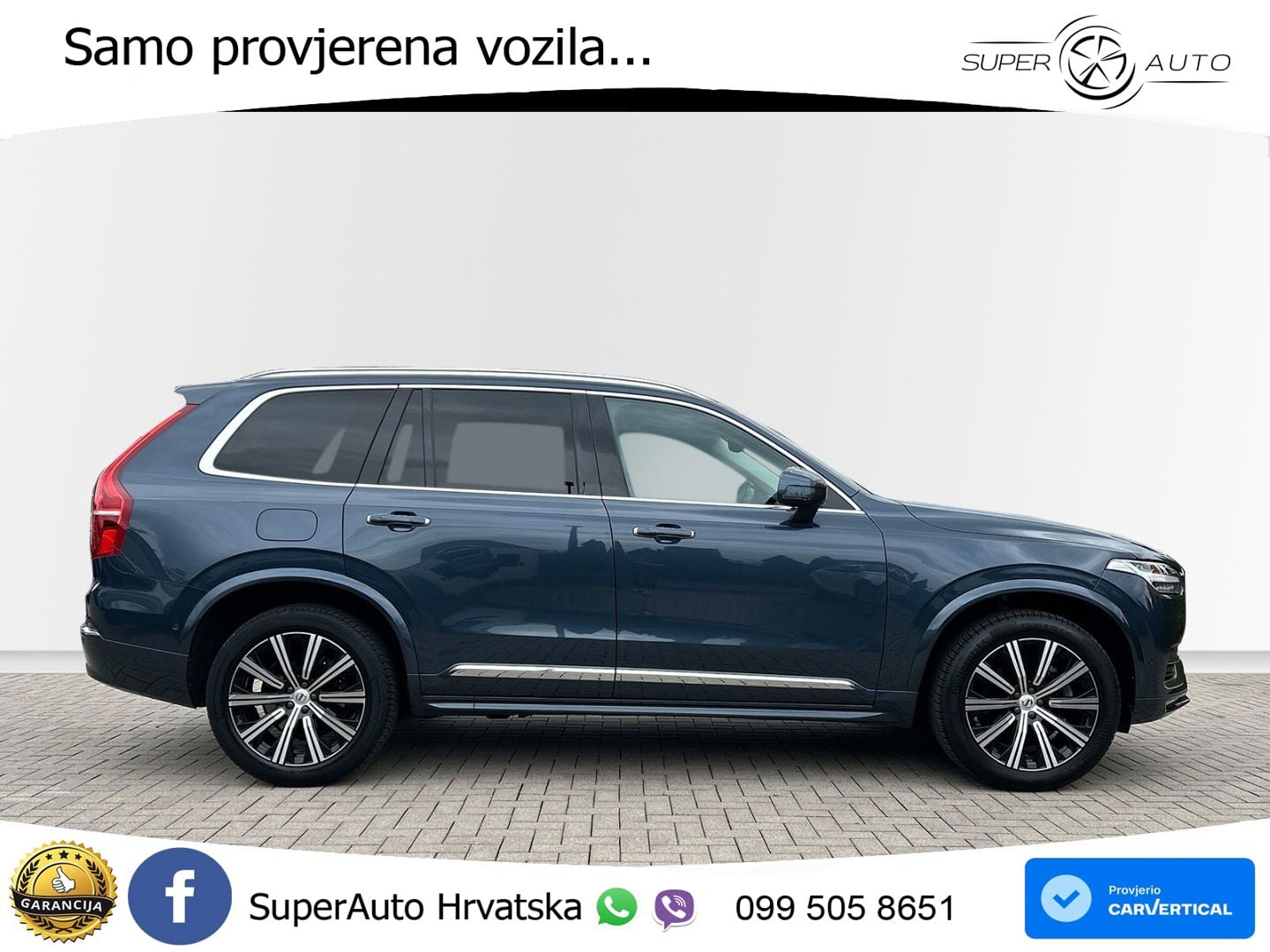 Volvo XC90 2.0 B5 Diesel AWD Automatic ACC+GR SJED+360+PANO
