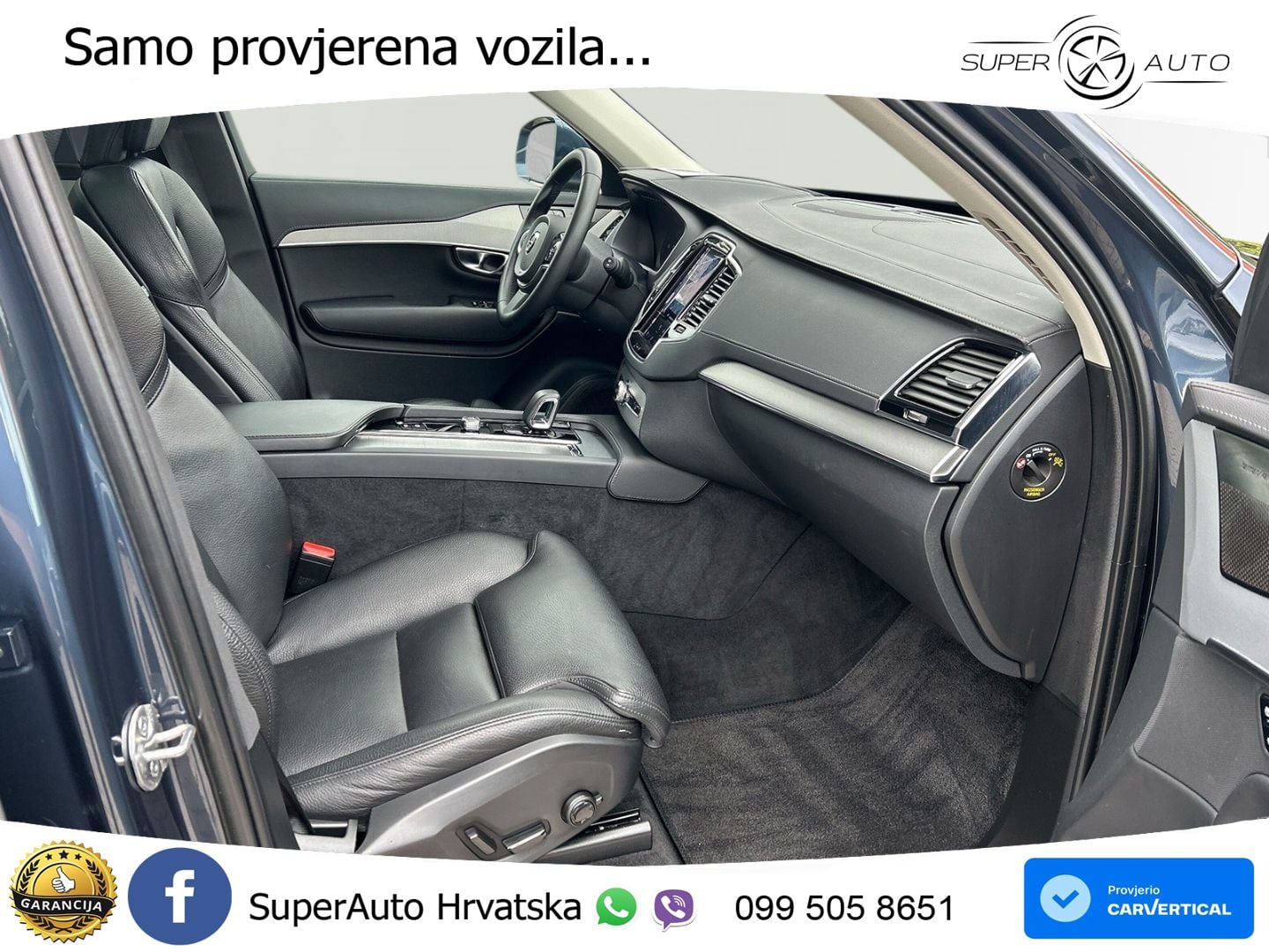 Volvo XC90 2.0 B5 Diesel AWD Automatic ACC+GR SJED+360+PANO