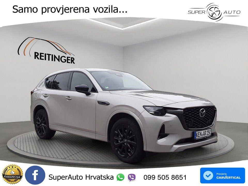 Mazda CX-60 2.5 e-Skyactiv (328 KS) AWD Automatic MATRIX+GR SJED+KAM