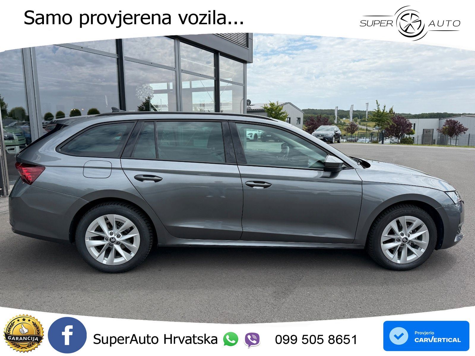 Škoda Octavia Combi 2.0 TDI (150 KS) DSG Selection LED+GR SJED+ACC