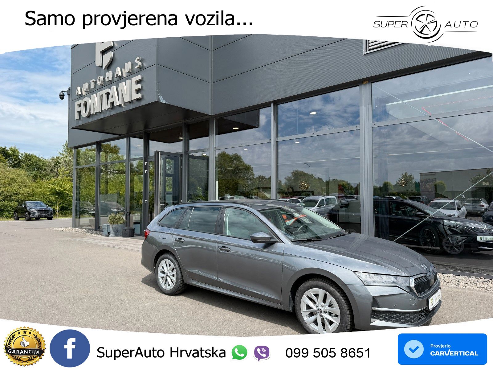 Škoda Octavia Combi 2.0 TDI (150 KS) DSG Selection LED+GR SJED+ACC