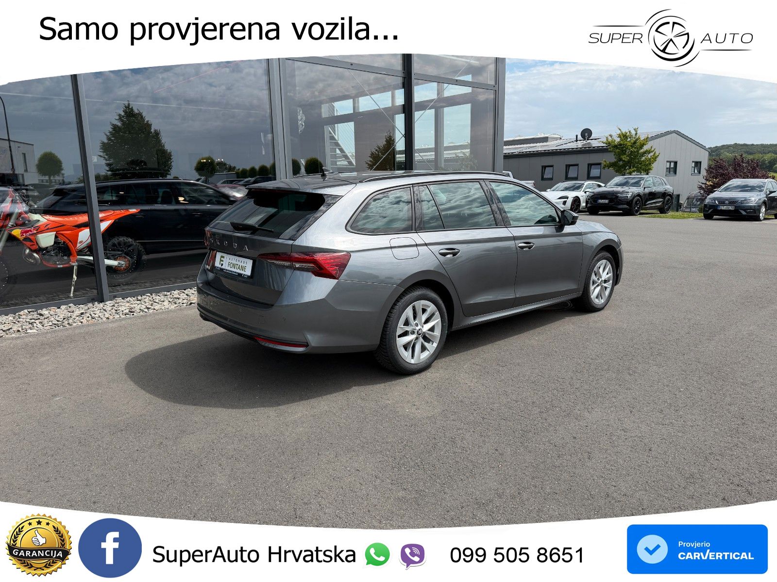 Škoda Octavia Combi 2.0 TDI (150 KS) DSG Selection LED+GR SJED+ACC