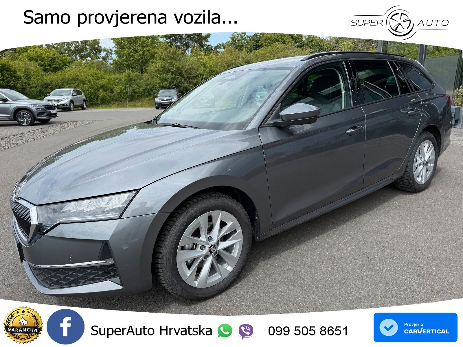 Škoda Octavia Combi 2.0 TDI (150 KS) DSG Selection LED+GR SJED+ACC