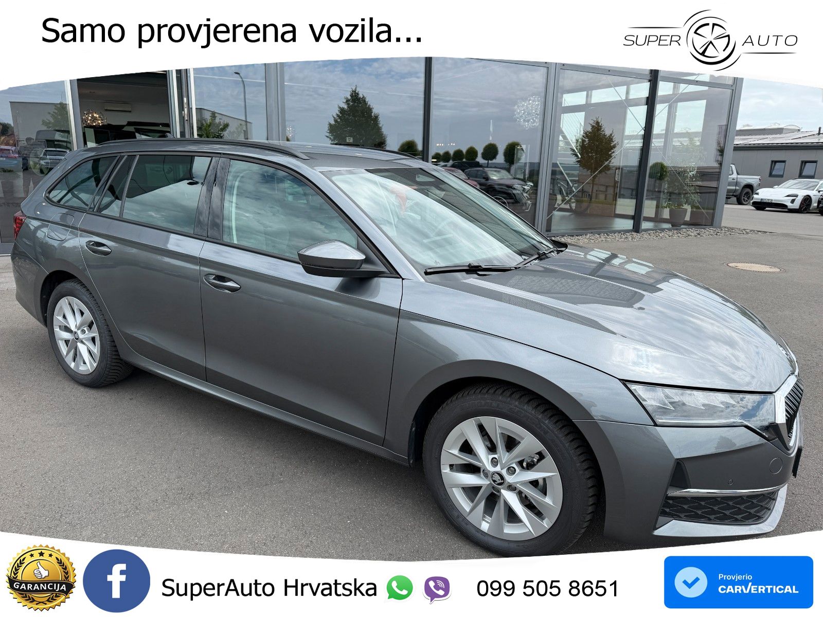 Škoda Octavia Combi 2.0 TDI (150 KS) DSG Selection LED+GR SJED+ACC