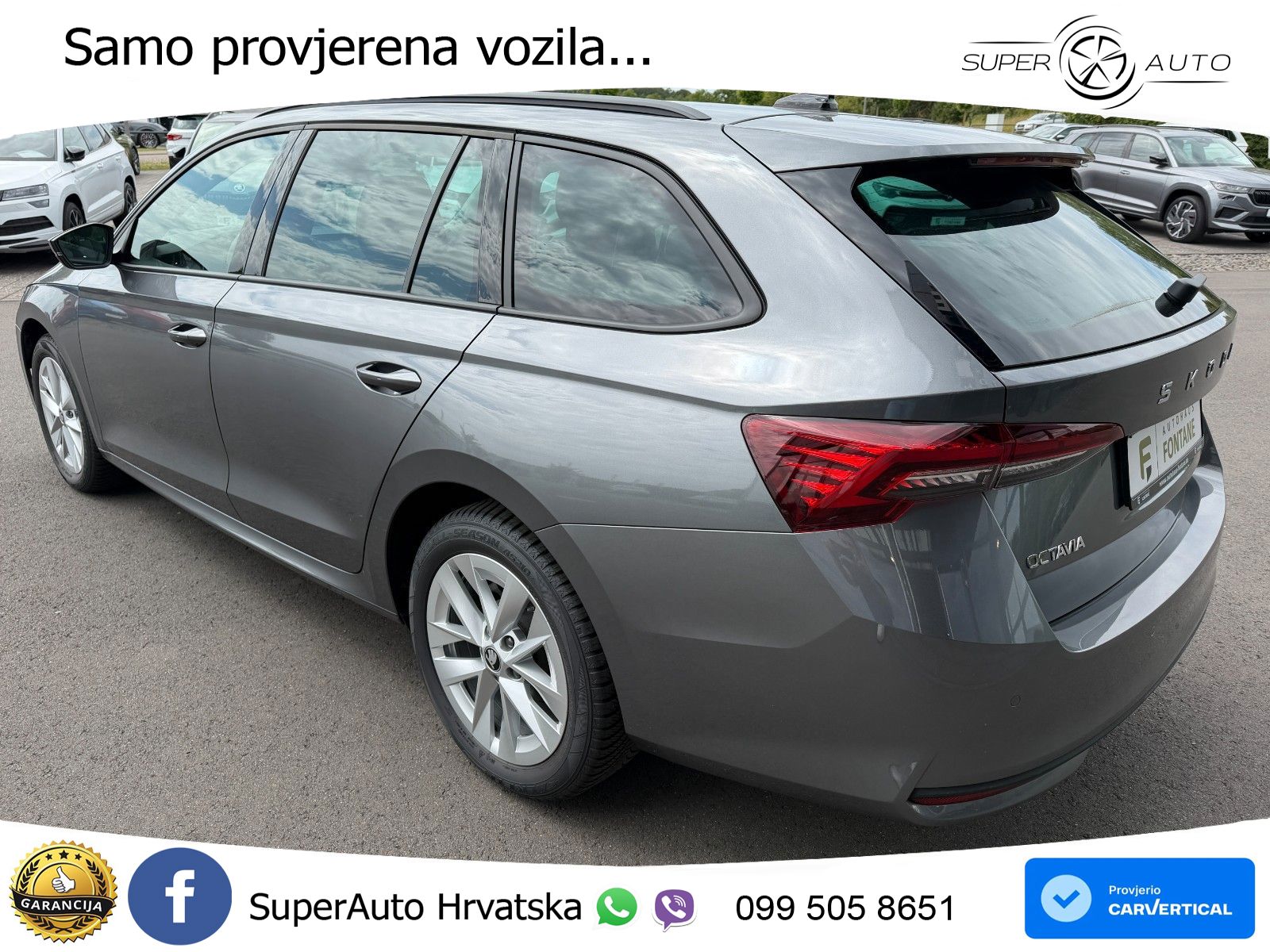 Škoda Octavia Combi 2.0 TDI (150 KS) DSG Selection LED+GR SJED+ACC