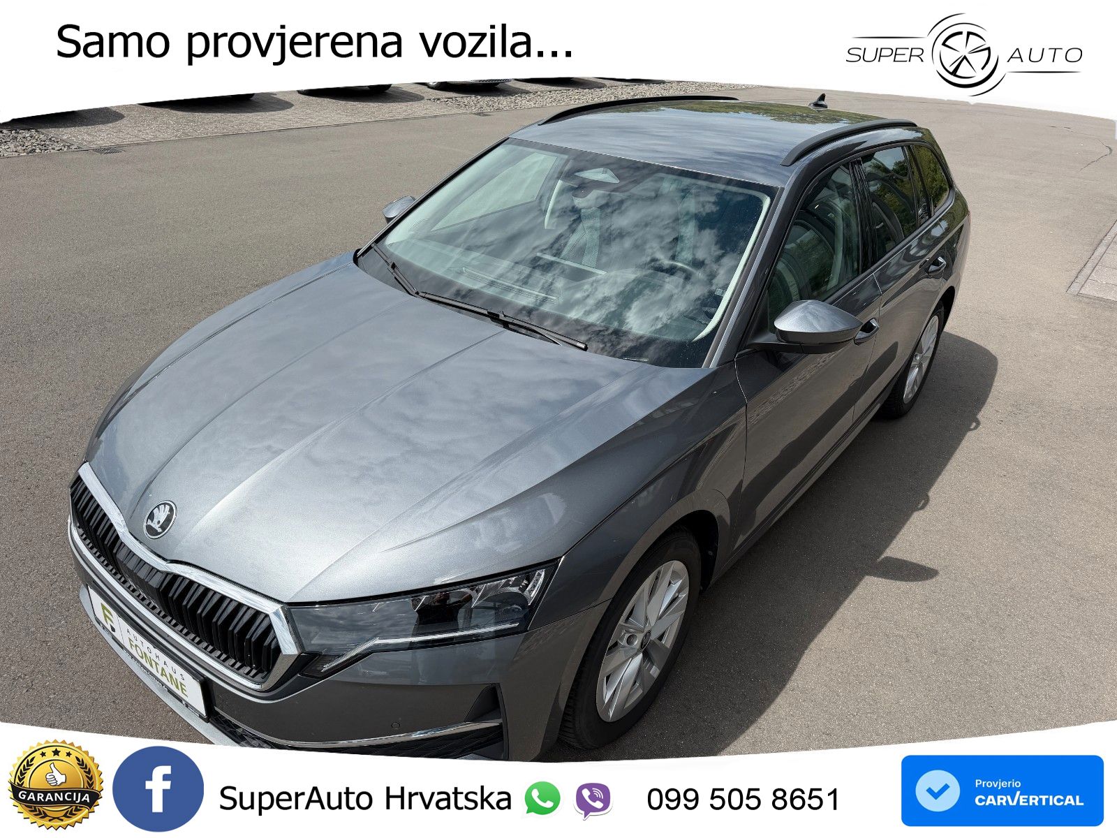 Škoda Octavia Combi 2.0 TDI (150 KS) DSG Selection LED+GR SJED+ACC