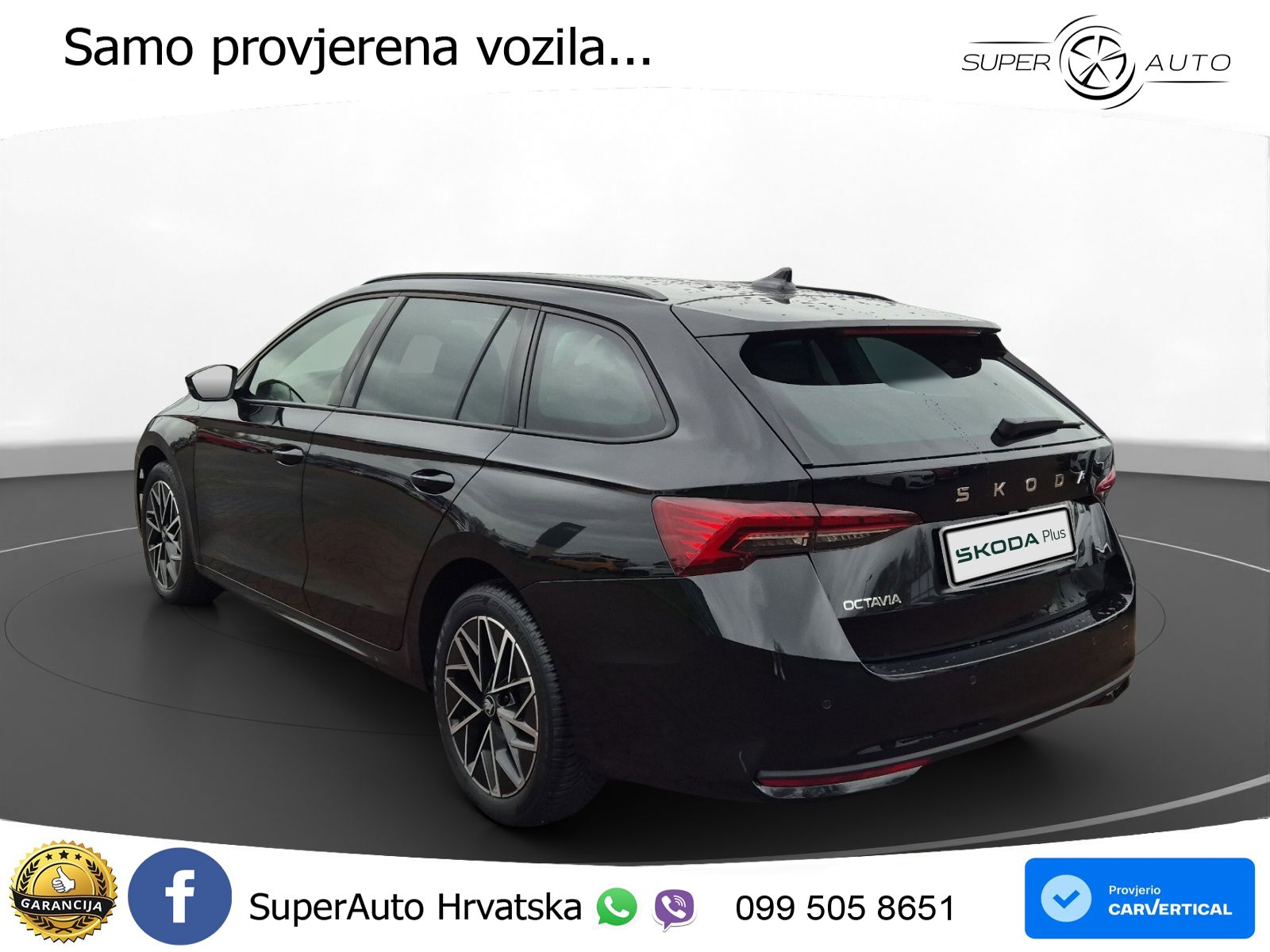 Škoda Octavia Combi 2.0 TDI (150 KS) DSG LED+GR SJED+ACC