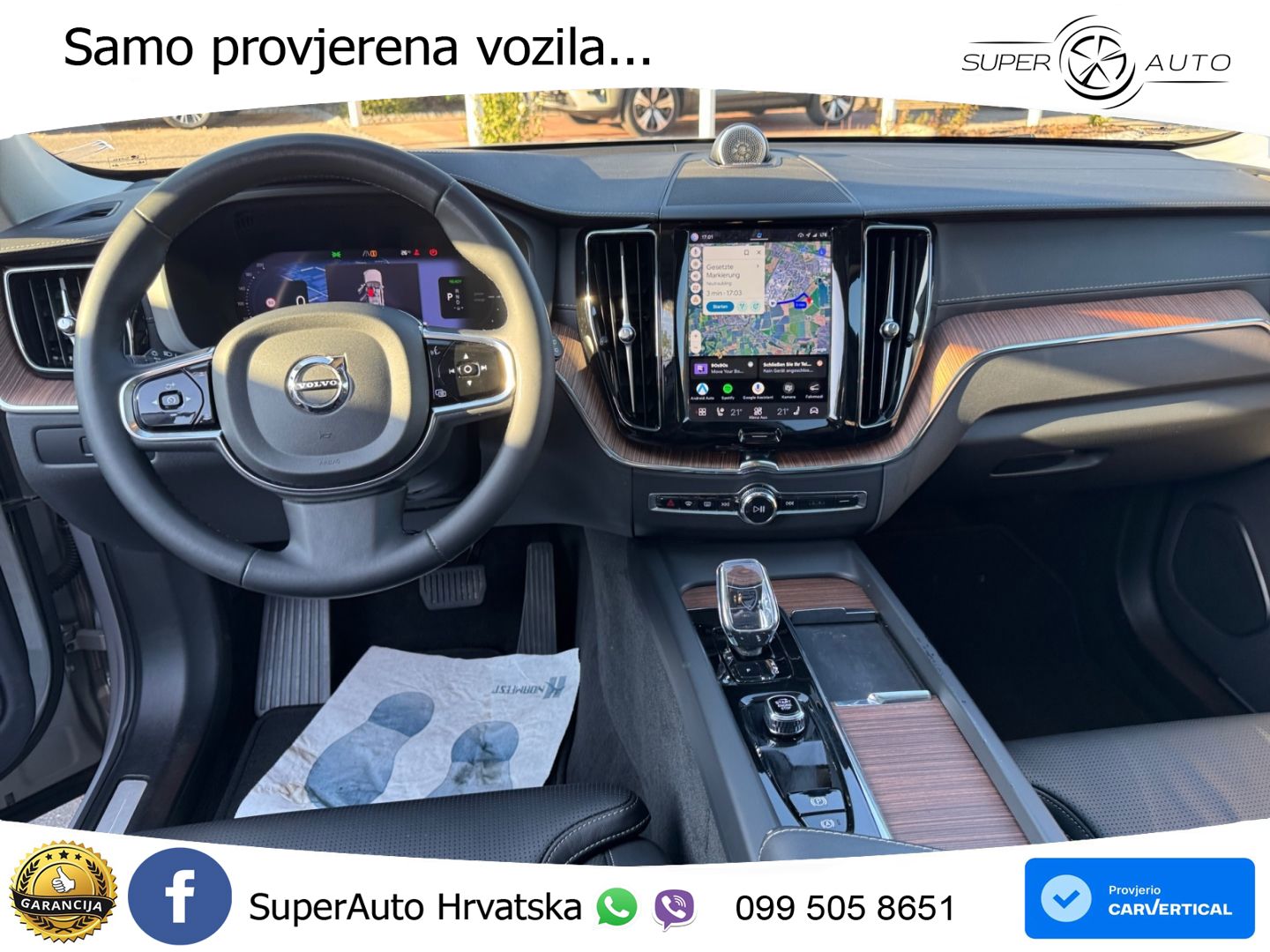 Volvo XC60 T8 AWD Geartronic ZRAČNI+ACC+GR SJED+KAM+PANO