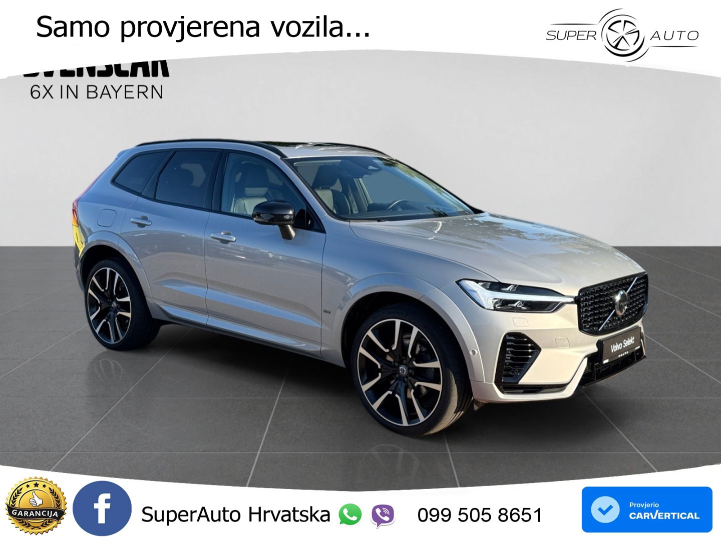 Volvo XC60 T8 AWD Geartronic ZRAČNI+ACC+GR SJED+KAM+PANO