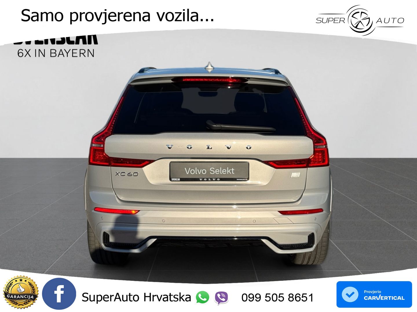 Volvo XC60 T8 AWD Geartronic ZRAČNI+ACC+GR SJED+KAM+PANO