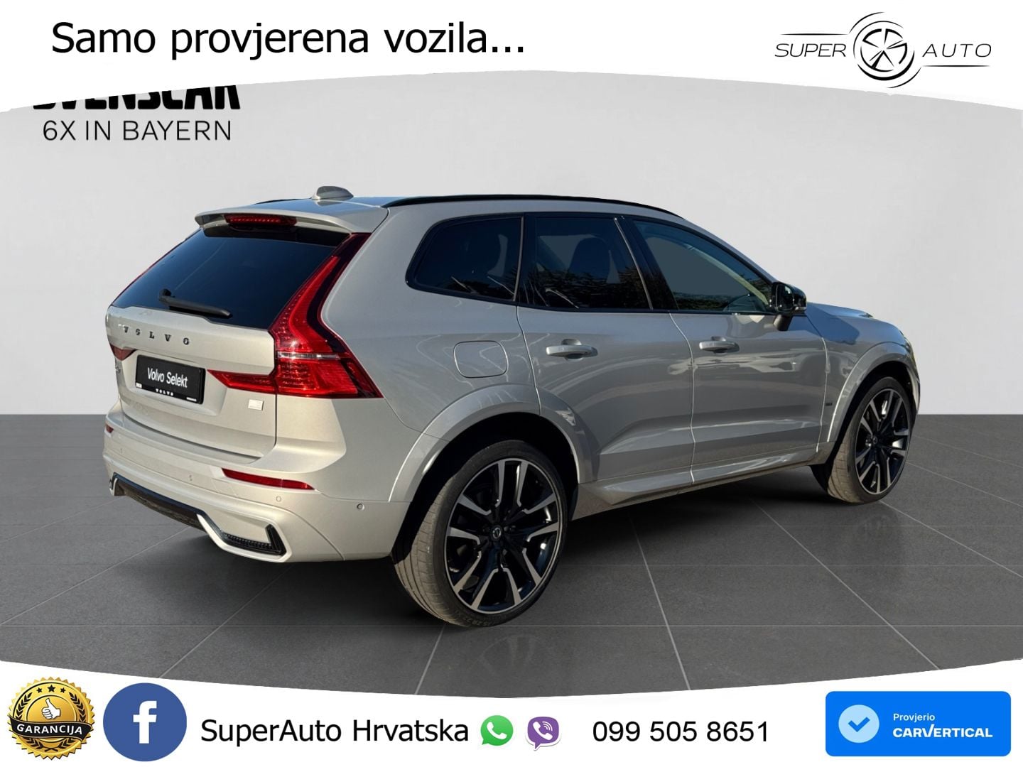 Volvo XC60 T8 AWD Geartronic ZRAČNI+ACC+GR SJED+KAM+PANO