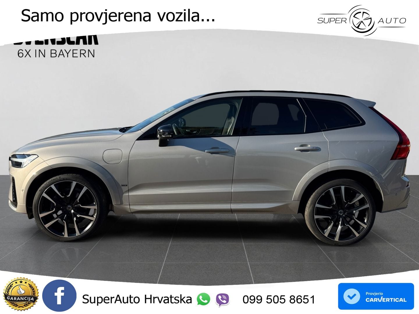 Volvo XC60 T8 AWD Geartronic ZRAČNI+ACC+GR SJED+KAM+PANO