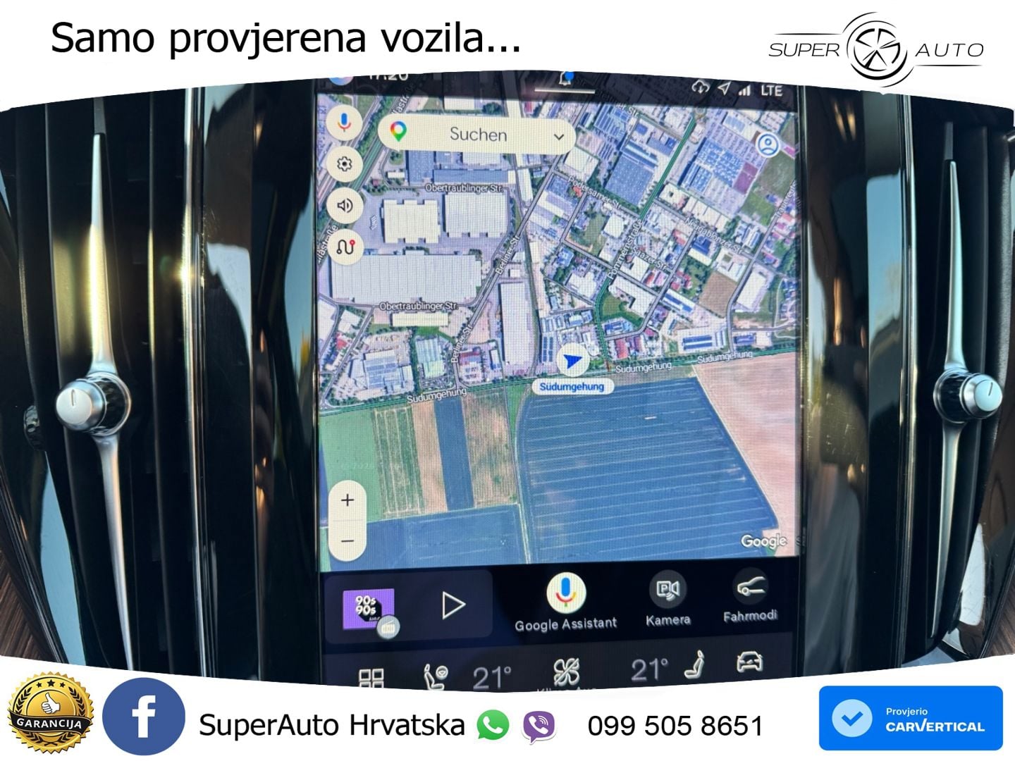 Volvo XC60 T8 AWD Geartronic ZRAČNI+ACC+GR SJED+KAM+PANO