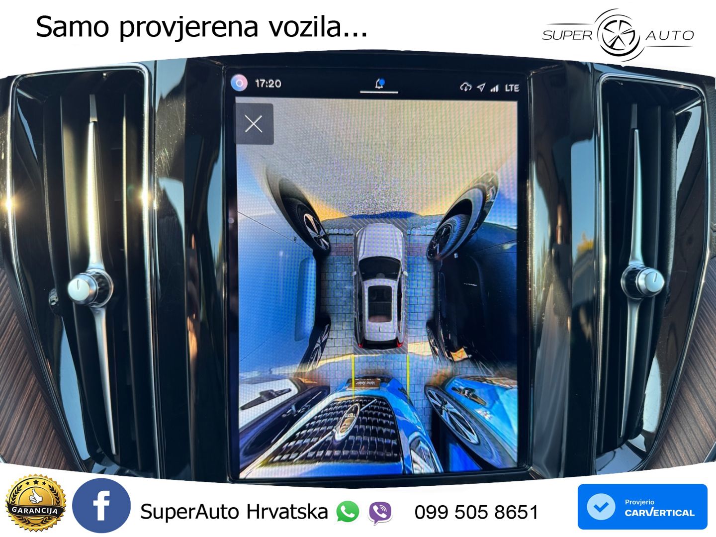 Volvo XC60 T8 AWD Geartronic ZRAČNI+ACC+GR SJED+KAM+PANO