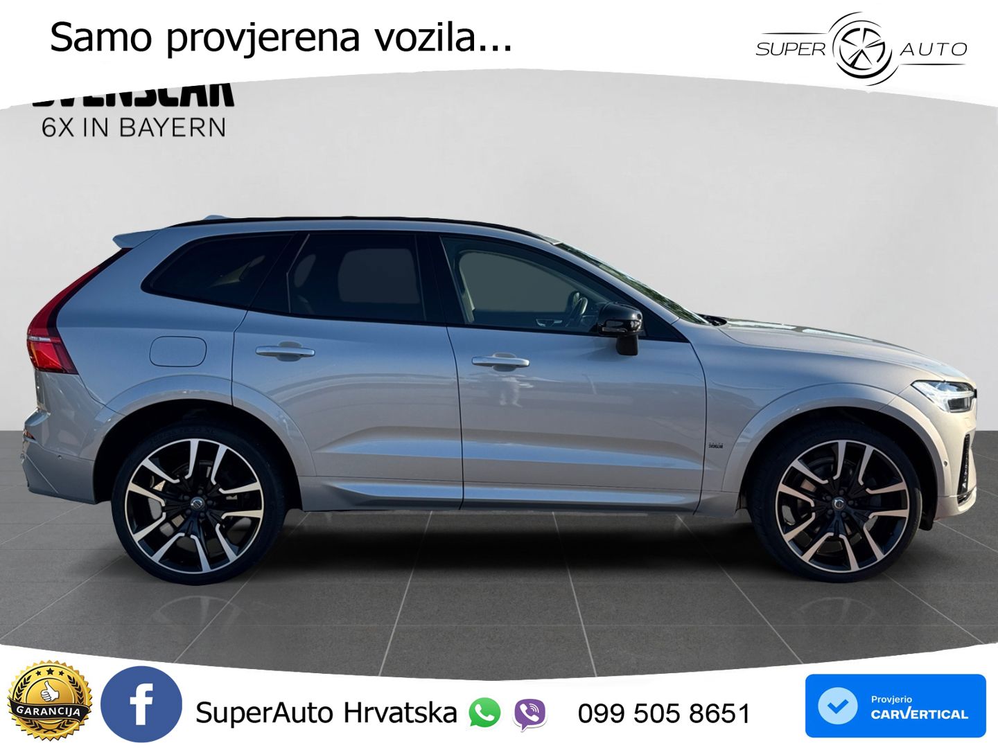 Volvo XC60 T8 AWD Geartronic ZRAČNI+ACC+GR SJED+KAM+PANO