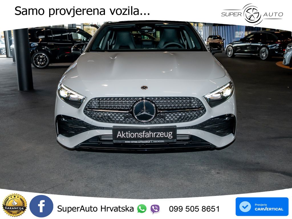 Mercedes-Benz A 200d 8G-DCT AMG ACC+GR SJED+360+PANO