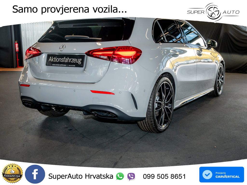Mercedes-Benz A 200d 8G-DCT AMG ACC+GR SJED+360+PANO