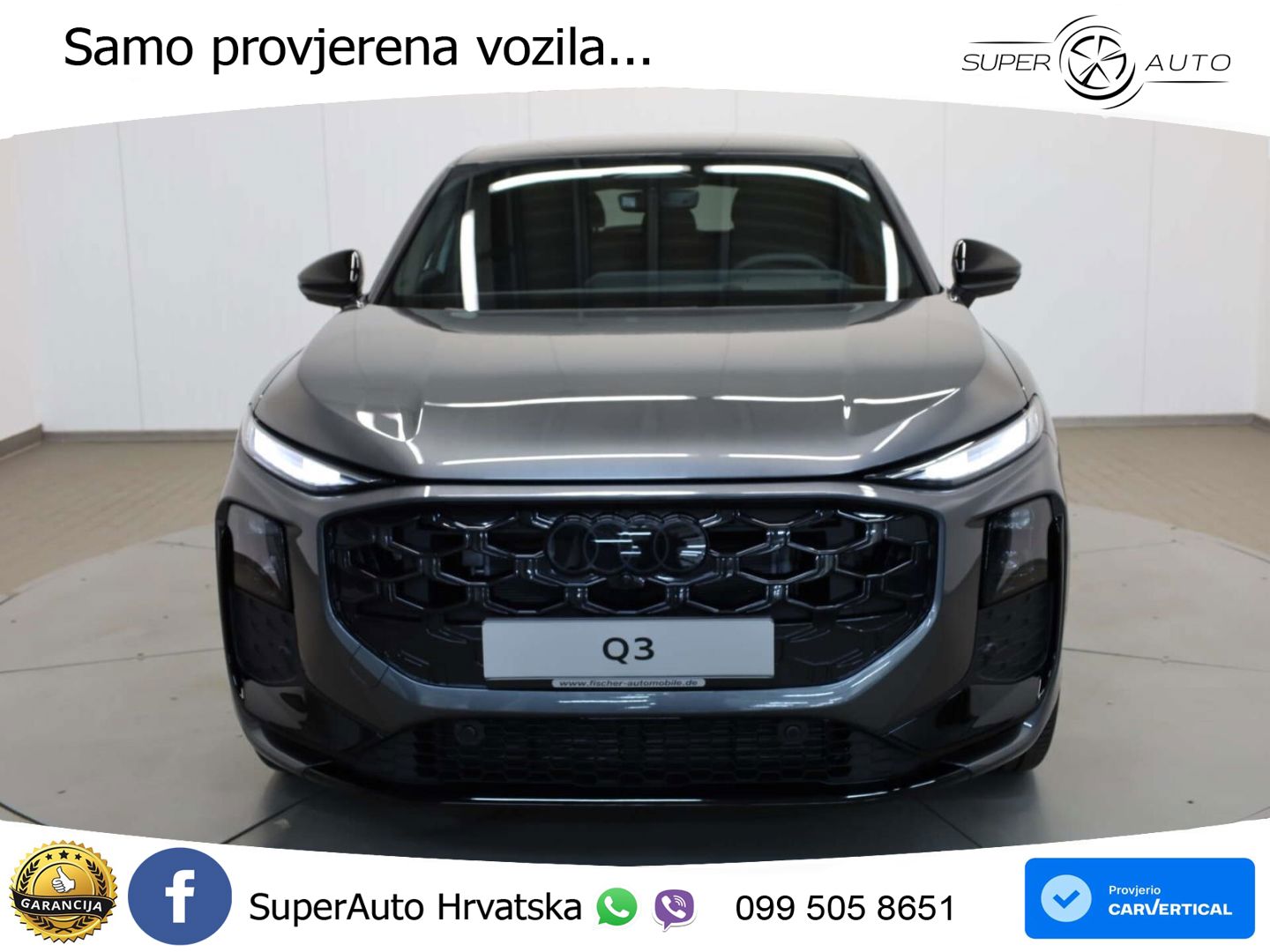 Audi Q3 Sportback 2.0 TFSI (204 KS) quattro S tronic S line LED+GR SJED+ACC