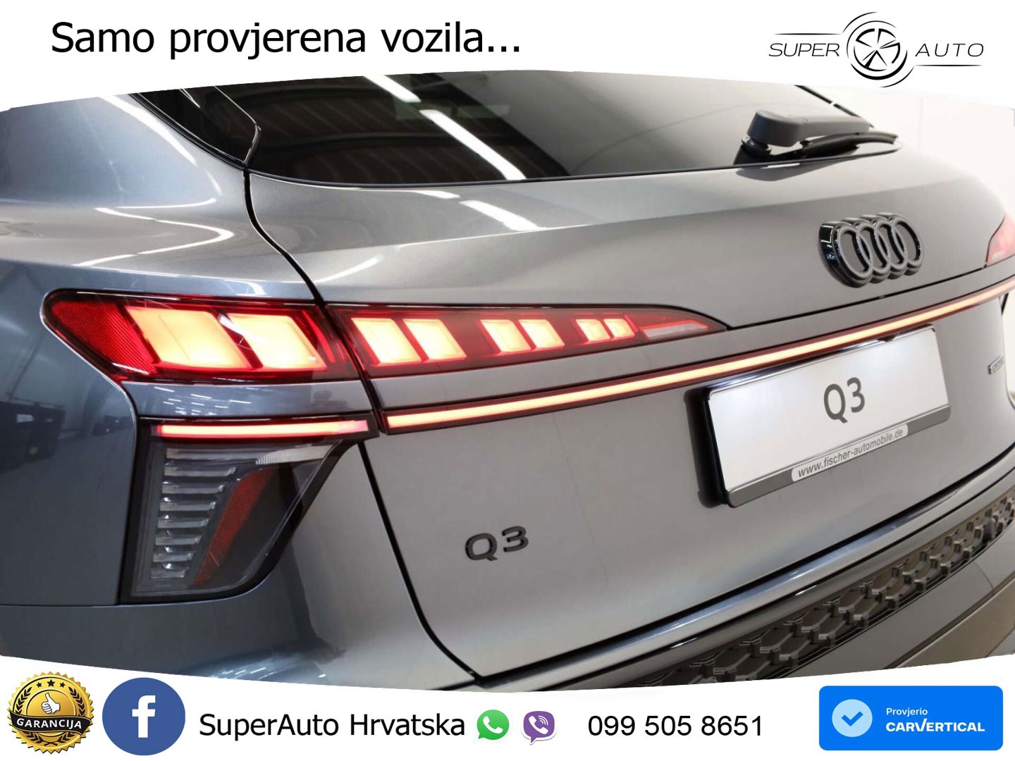 Audi Q3 Sportback 2.0 TFSI (204 KS) quattro S tronic S line LED+GR SJED+ACC