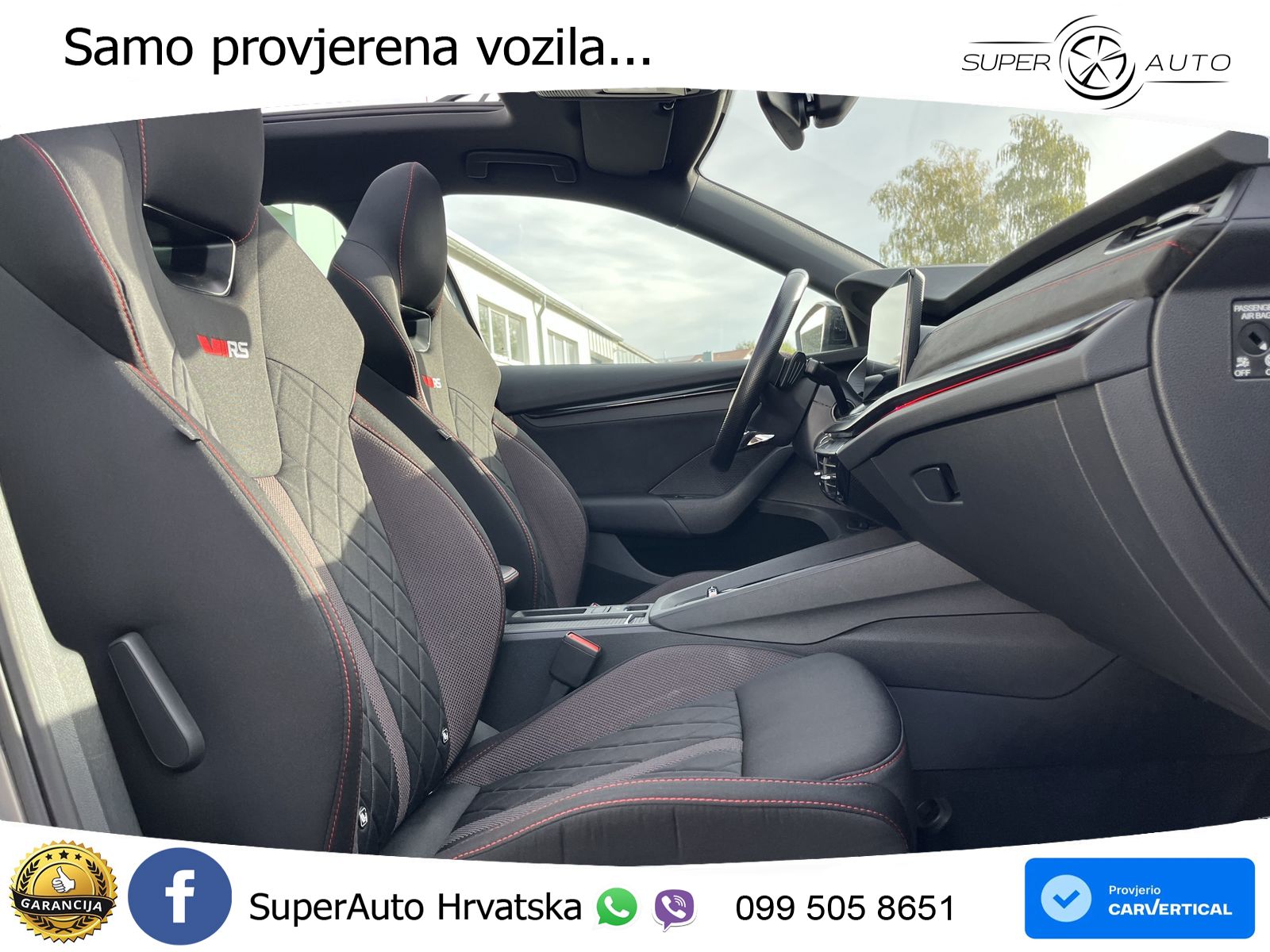 Škoda Octavia Combi RS 2.0 TDI (200 KS) DSG LED+GR SJED+ACC