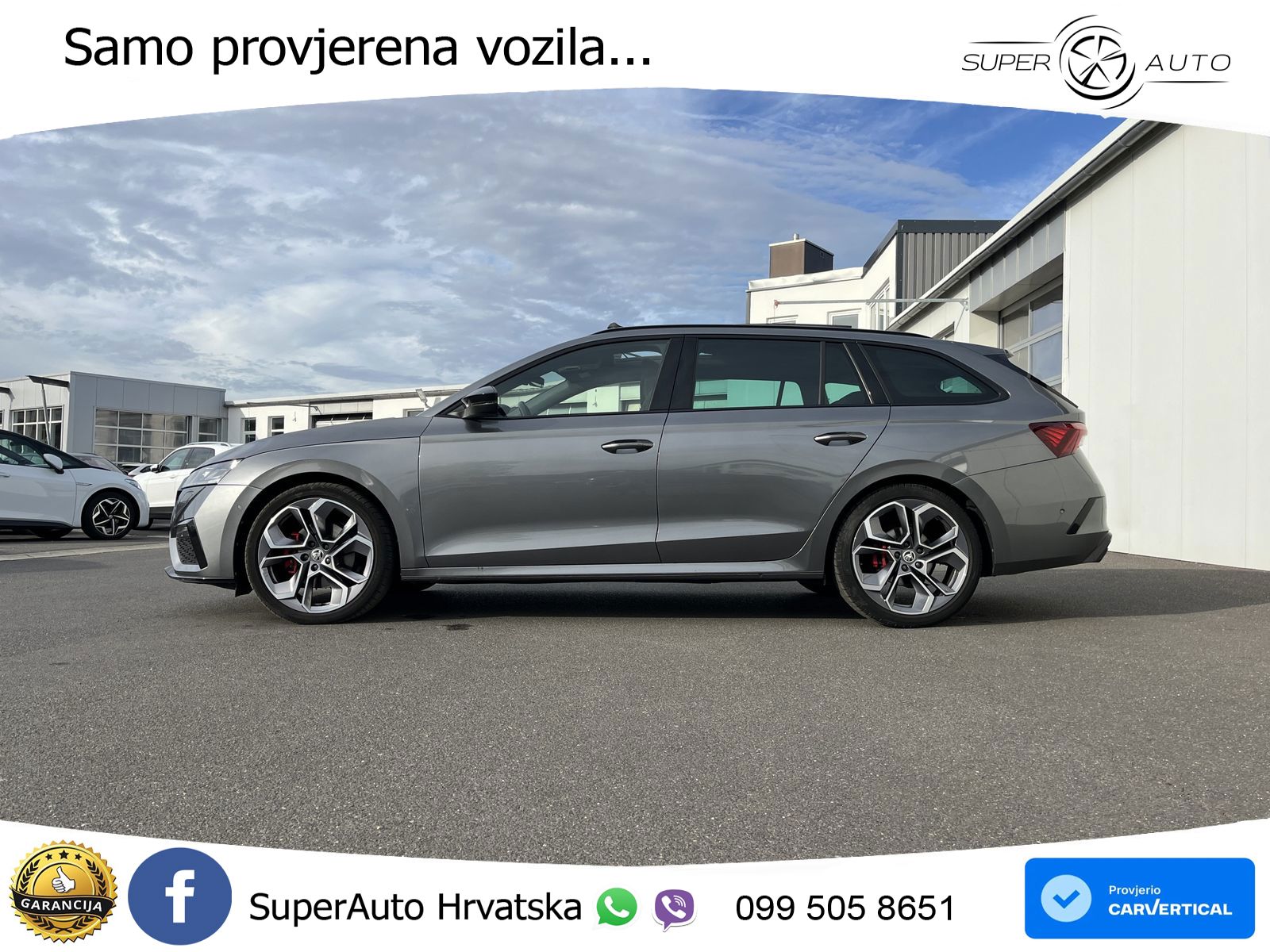 Škoda Octavia Combi RS 2.0 TDI (200 KS) DSG LED+GR SJED+ACC