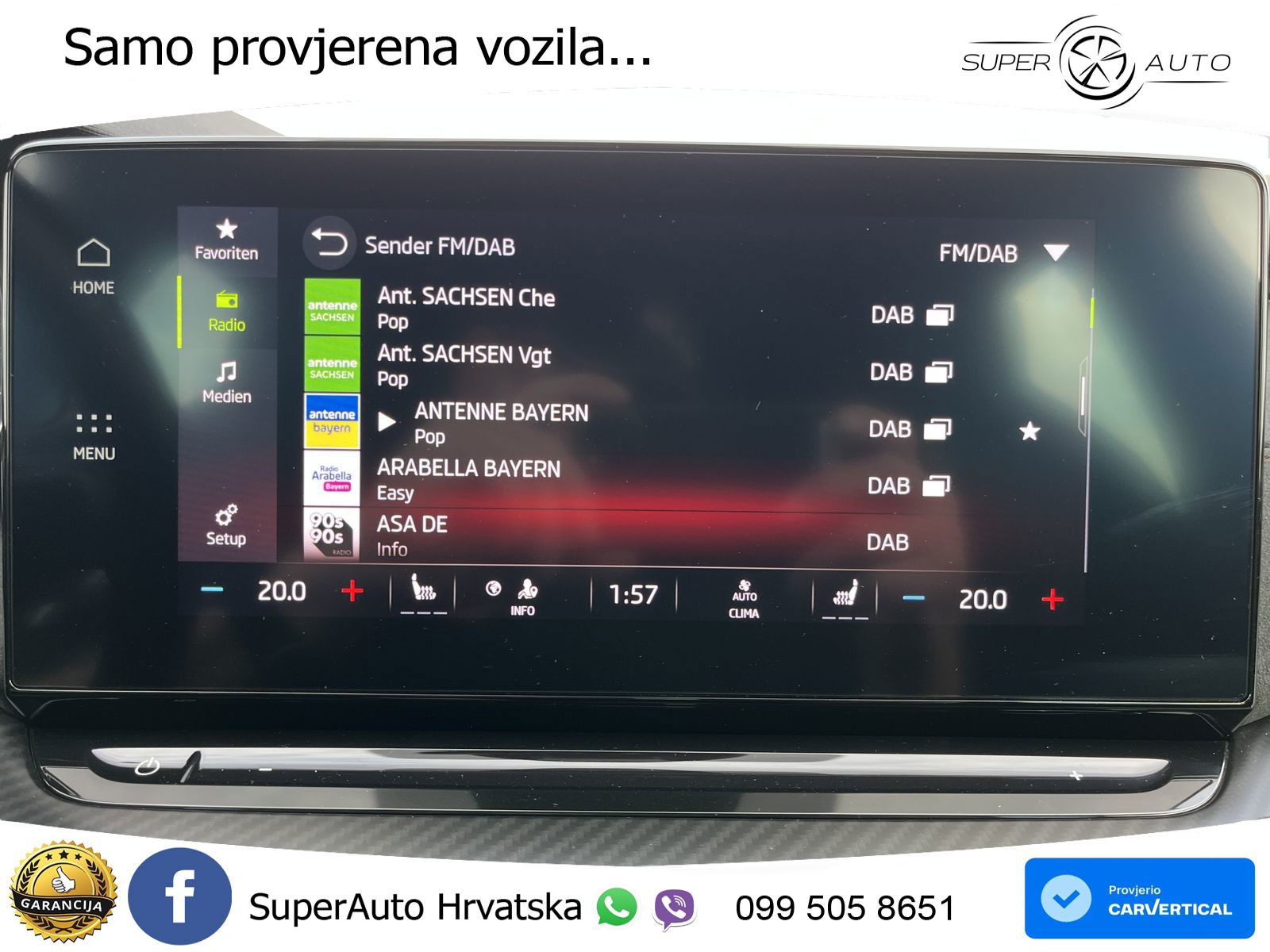 Škoda Octavia Combi RS 2.0 TDI (200 KS) DSG LED+GR SJED+ACC