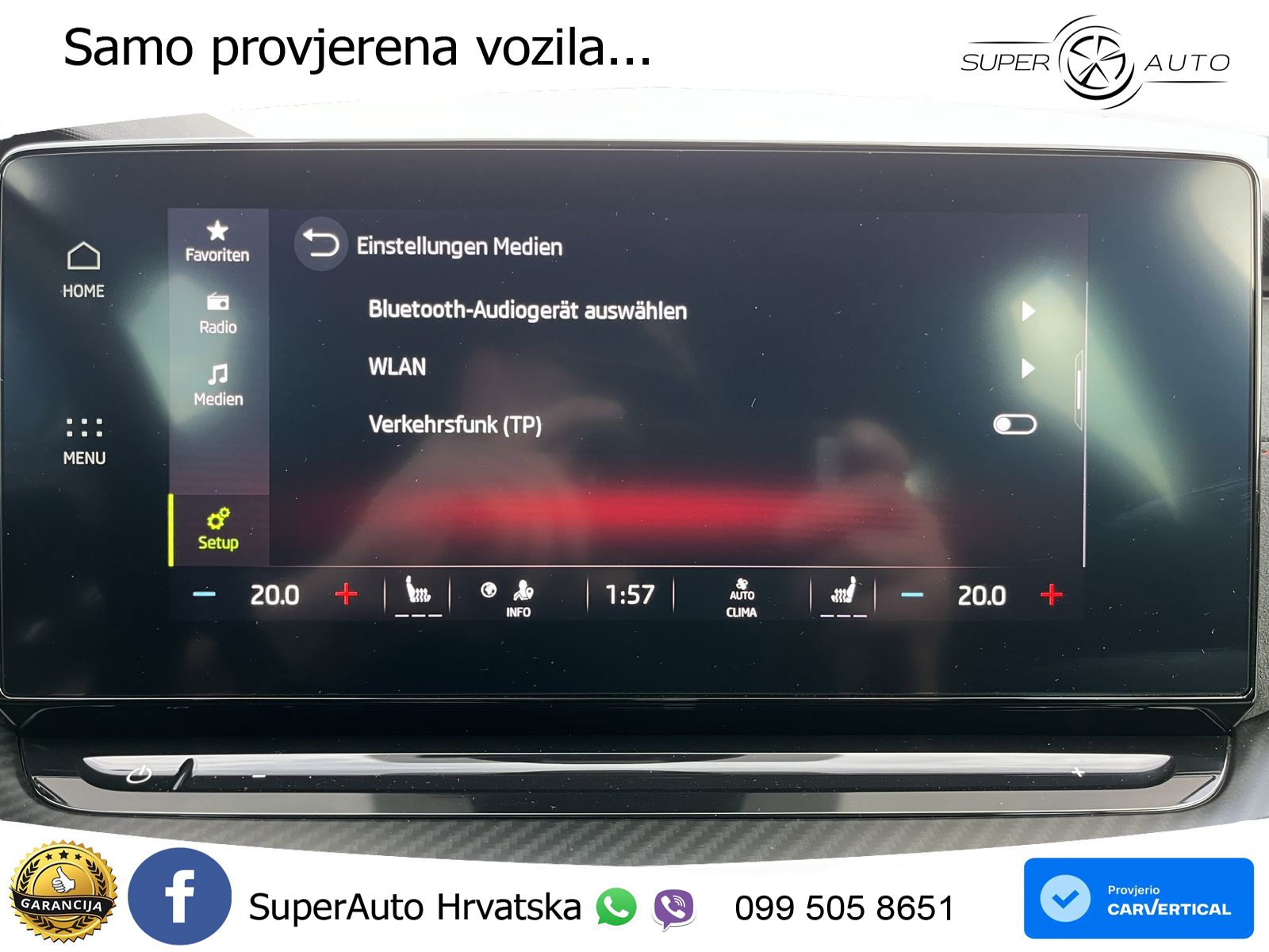 Škoda Octavia Combi RS 2.0 TDI (200 KS) DSG LED+GR SJED+ACC