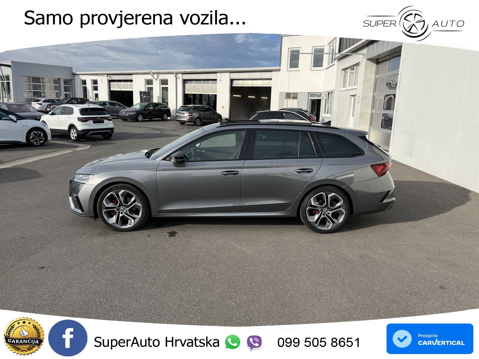 Škoda Octavia Combi RS 2.0 TDI (200 KS) DSG LED+GR SJED+ACC