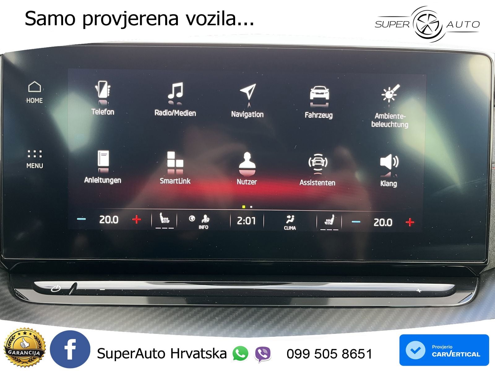 Škoda Octavia Combi RS 2.0 TDI (200 KS) DSG LED+GR SJED+ACC