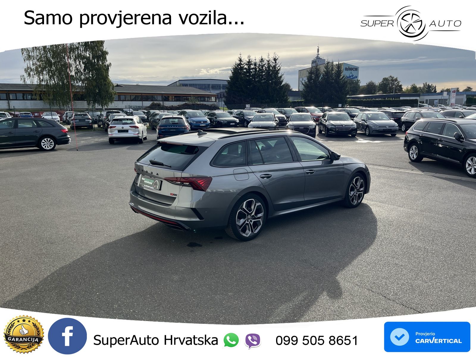 Škoda Octavia Combi RS 2.0 TDI (200 KS) DSG LED+GR SJED+ACC