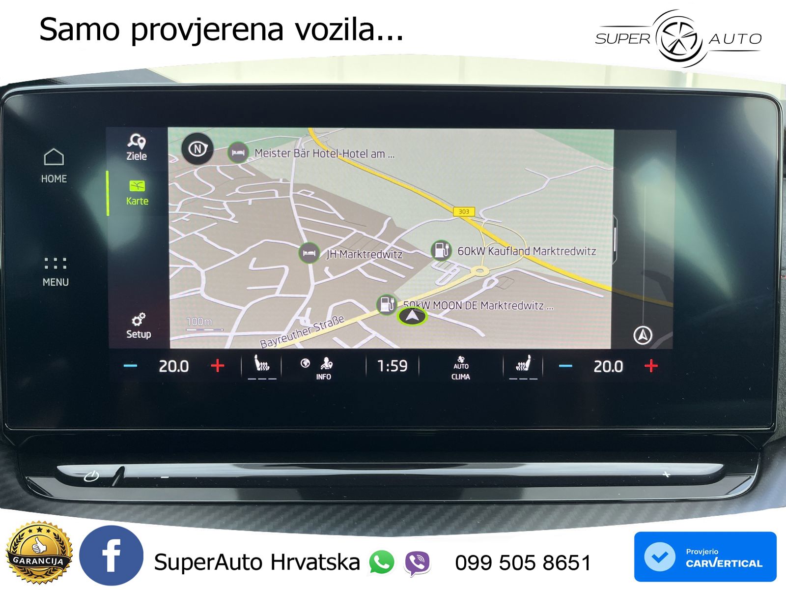 Škoda Octavia Combi RS 2.0 TDI (200 KS) DSG LED+GR SJED+ACC