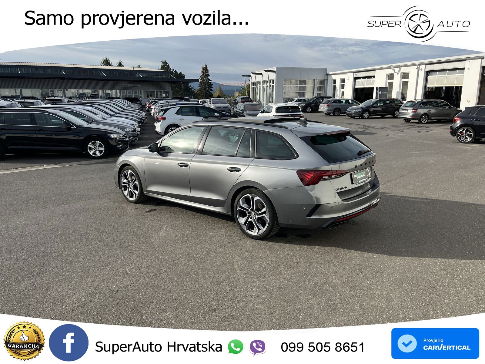 Škoda Octavia Combi RS 2.0 TDI (200 KS) DSG LED+GR SJED+ACC
