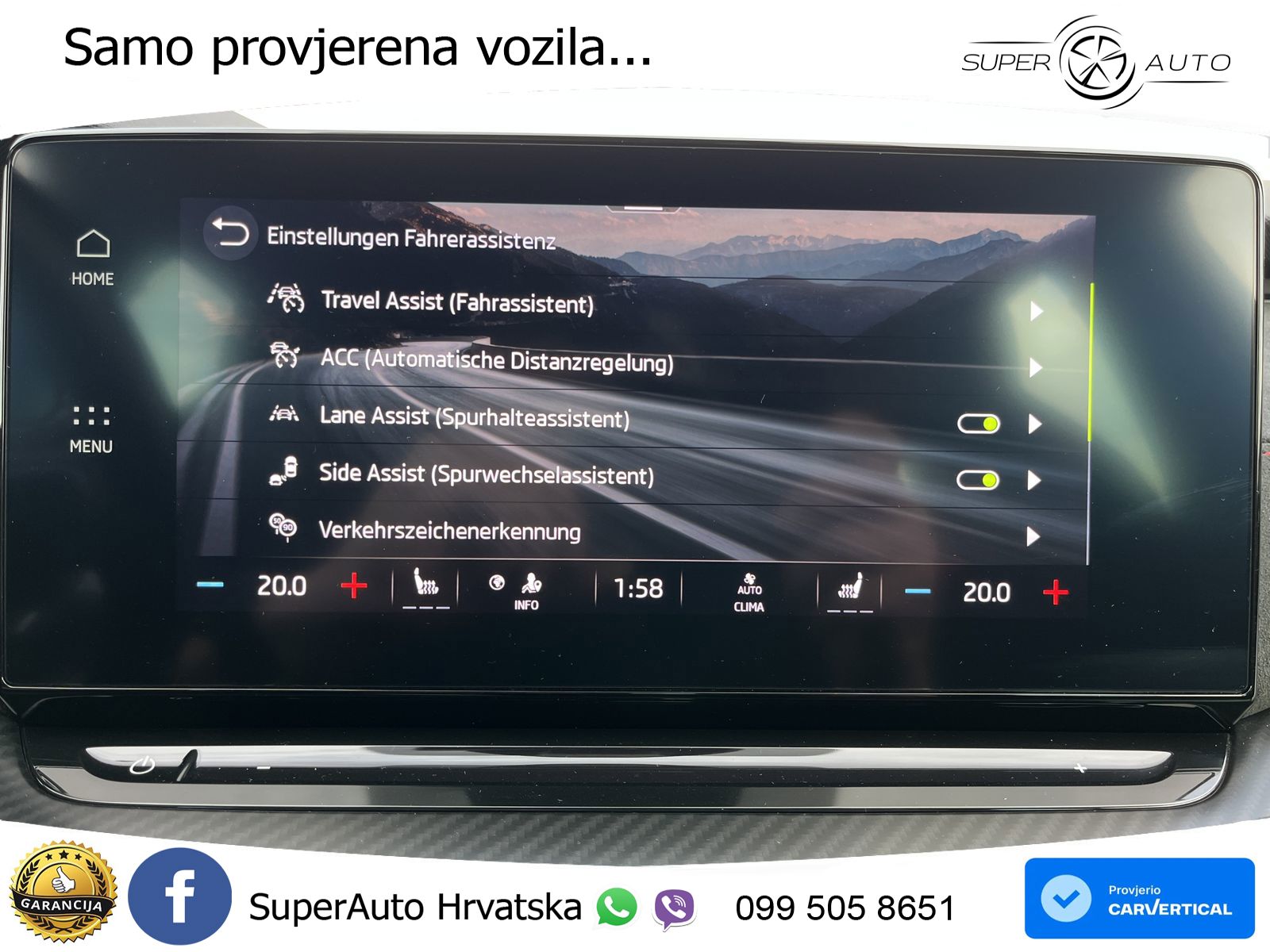 Škoda Octavia Combi RS 2.0 TDI (200 KS) DSG LED+GR SJED+ACC