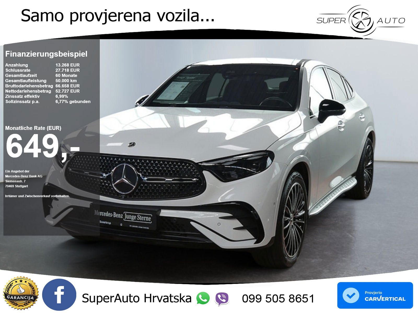 Mercedes GLC Coupe 450d (367 KS) 4MATIC 9G-TRONIC AMG