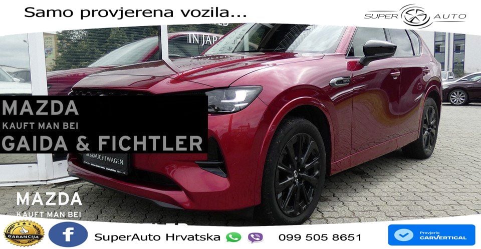 Mazda CX-60 2.5 e-Skyactiv (328 KS) AWD Automatic MATRIX+GR SJED+KAM
