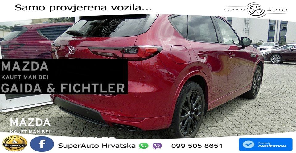 Mazda CX-60 2.5 e-Skyactiv (328 KS) AWD Automatic MATRIX+GR SJED+KAM