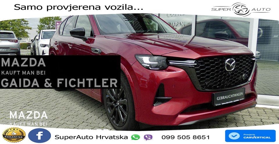 Mazda CX-60 2.5 e-Skyactiv (328 KS) AWD Automatic MATRIX+GR SJED+KAM