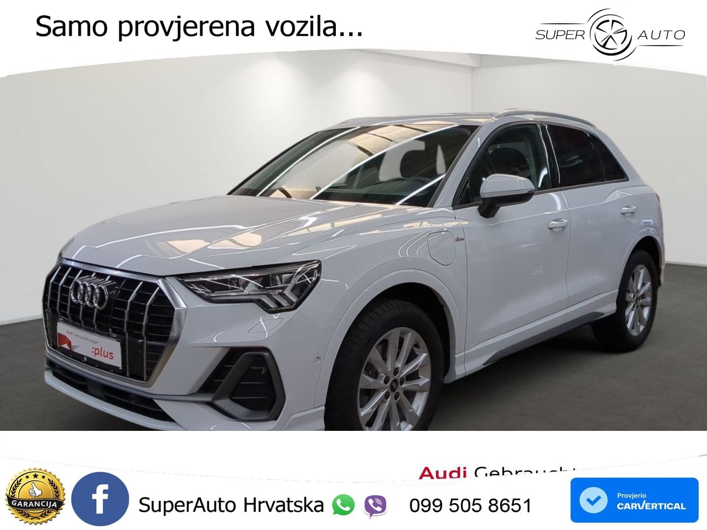 Audi Q3 45 TFSIe (245 KS) S tronic S line