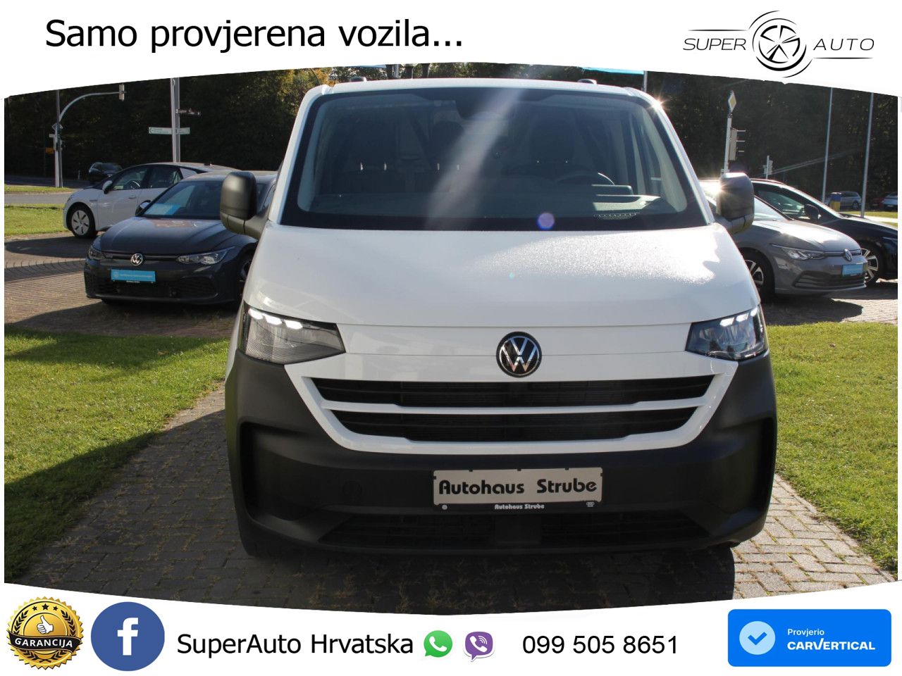 Volkswagen T7 Transporter Kasten KR 2.0 TDI AHK Vorber 150 KS