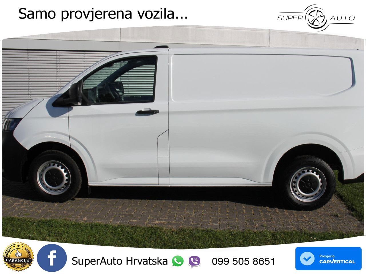 Volkswagen T7 Transporter Kasten KR 2.0 TDI AHK Vorber 150 KS