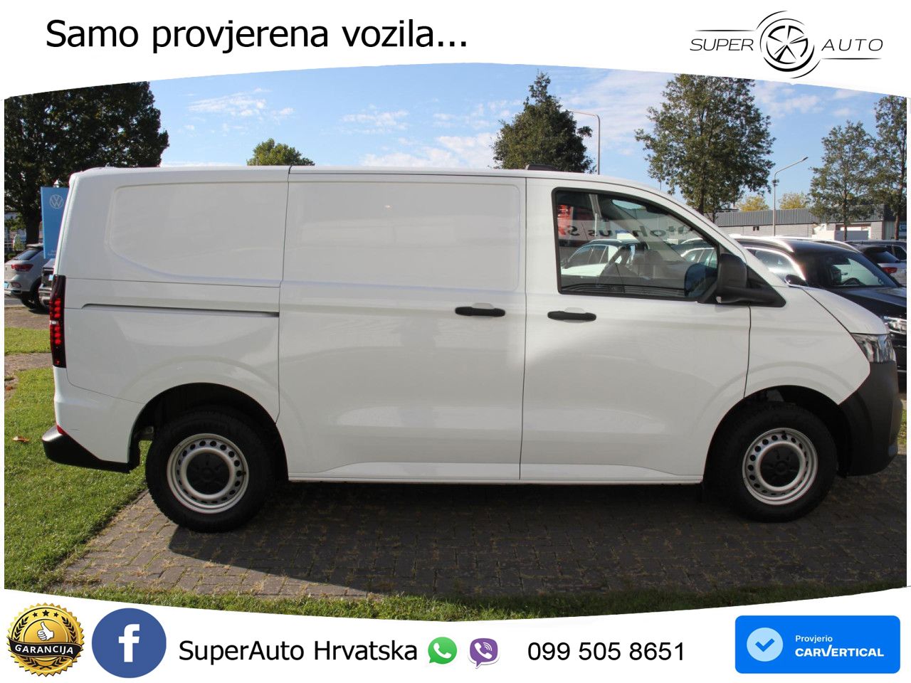 Volkswagen T7 Transporter Kasten KR 2.0 TDI AHK Vorber 150 KS
