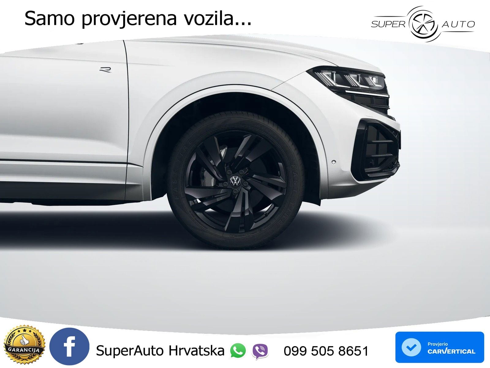 Volkswagen Touareg 3.0 V6 TDI (286 KS) 4MOTION Tiptronic R-Line ZRAČNI+ACC+GR SJED+KAM+PANO