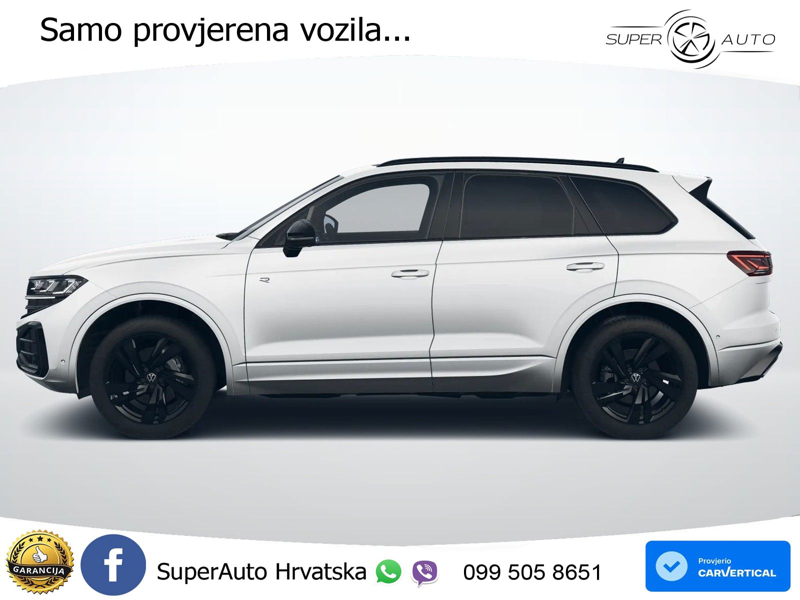 Volkswagen Touareg 3.0 V6 TDI (286 KS) 4MOTION Tiptronic R-Line ZRAČNI+ACC+GR SJED+KAM+PANO