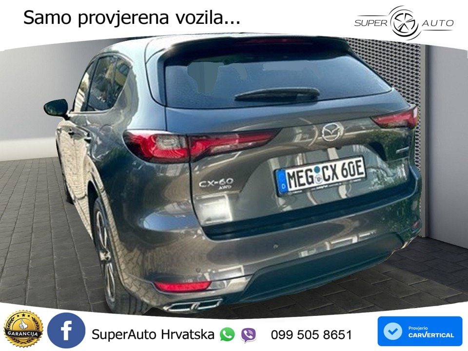 Mazda CX-60 2.5 e-Skyactiv (328 KS) AWD Automatic LED+GR SJED+ACC